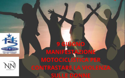 Manifestazione motociclistica per contrastare la violenza sulle donne